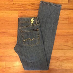 7 For All Mankind Jeans. “Gold Digger” Size 26